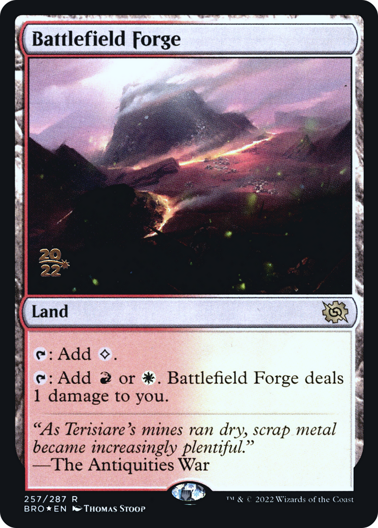 Battlefield Forge [The Brothers' War Prerelease Promos] | Silver Goblin