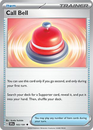 Call Bell (165/191) [Scarlet & Violet: Surging Sparks] Reverse Holofoil