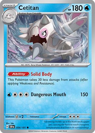 Cetitan (054/191) [Scarlet & Violet: Surging Sparks] Reverse Holofoil