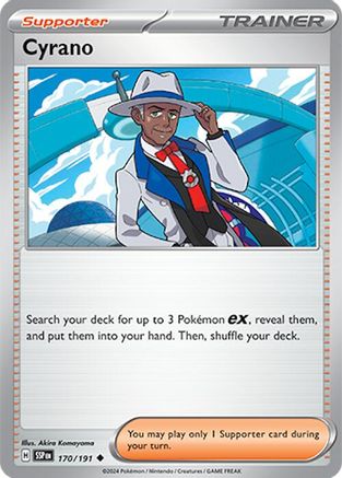 Cyrano (170/191) [Scarlet & Violet: Surging Sparks] Reverse Holofoil