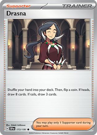 Drasna (173/191) [Scarlet & Violet: Surging Sparks] Reverse Holofoil