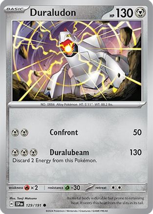 Duraludon (129/191) [Scarlet & Violet: Surging Sparks] Reverse Holofoil