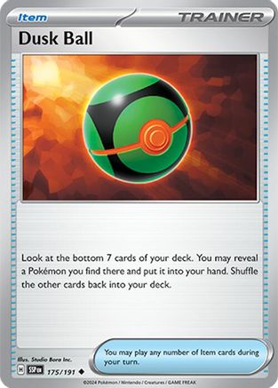 Dusk Ball (175/191) [Scarlet & Violet: Surging Sparks] Reverse Holofoil