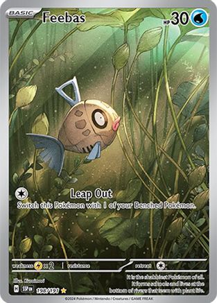 Feebas (198/191) [Scarlet & Violet: Surging Sparks] | Silver Goblin