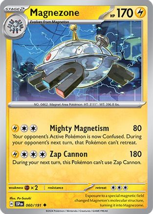Magnezone (060/191) [Scarlet & Violet: Surging Sparks] Reverse Holofoil