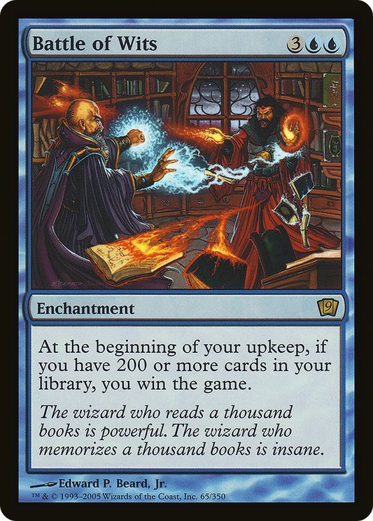 Battle of Wits (65) Foil - Ninth Edition