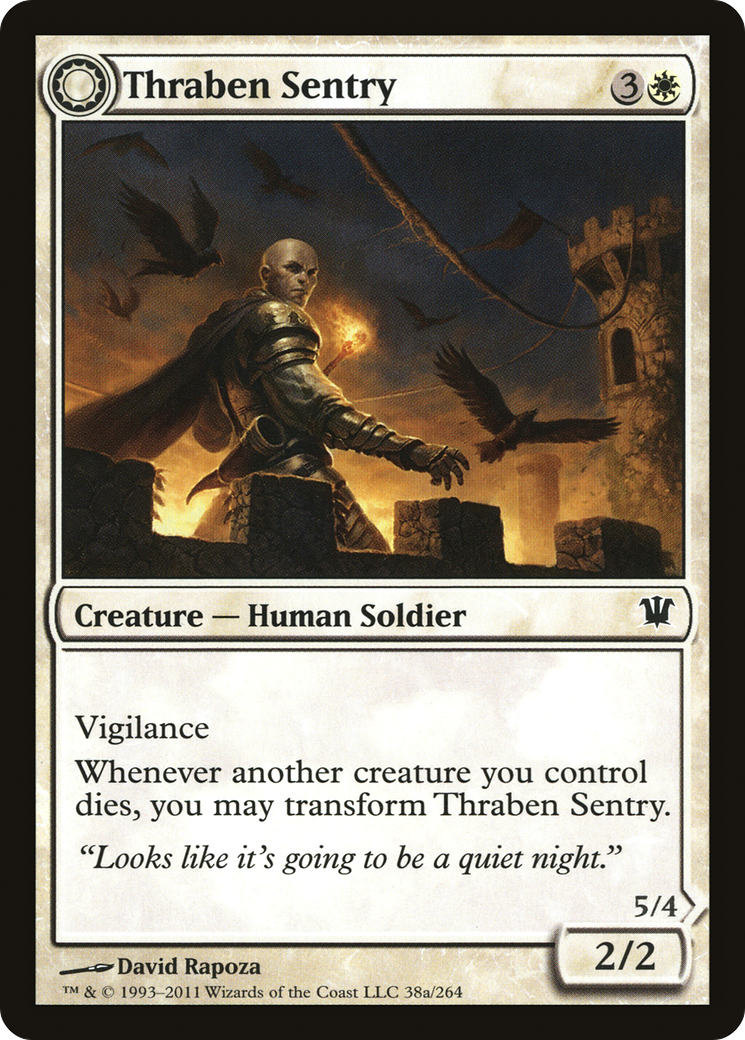Thraben Sentry (038) - Innistrad