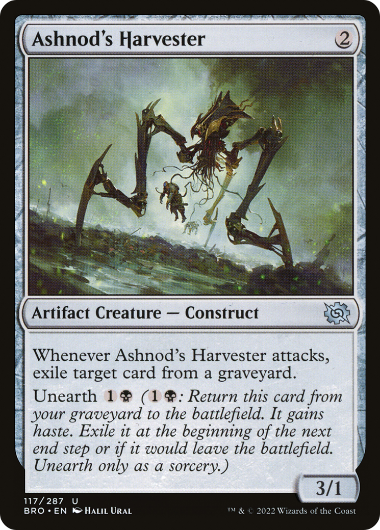 Ashnod's Harvester [The Brothers' War] | Silver Goblin