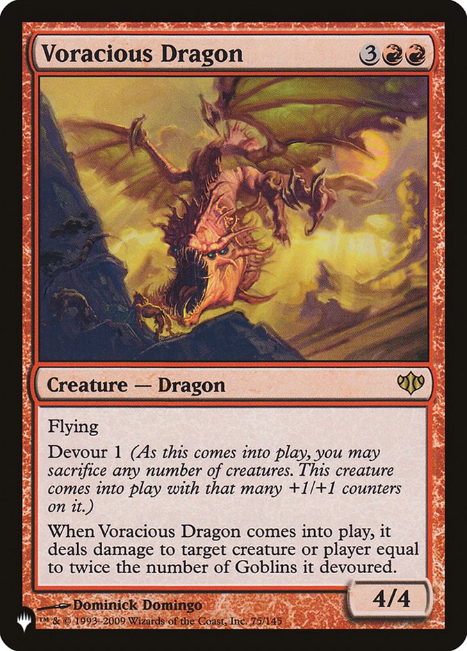Voracious Dragon [The List] | Silver Goblin