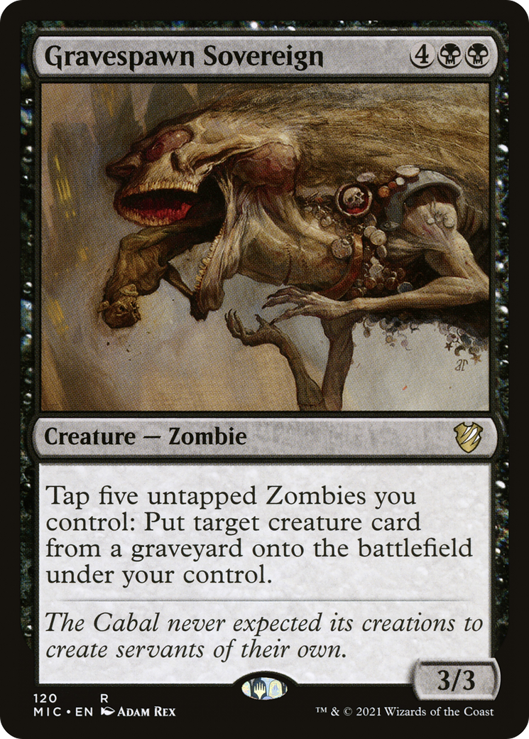 Gravespawn Sovereign [Innistrad: Midnight Hunt Commander]