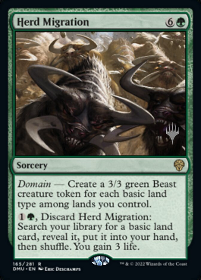 Herd Migration (Promo Pack) [Dominaria United Promos] | Silver Goblin