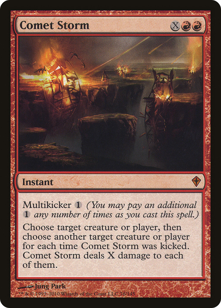 Comet Storm [Worldwake] Foil