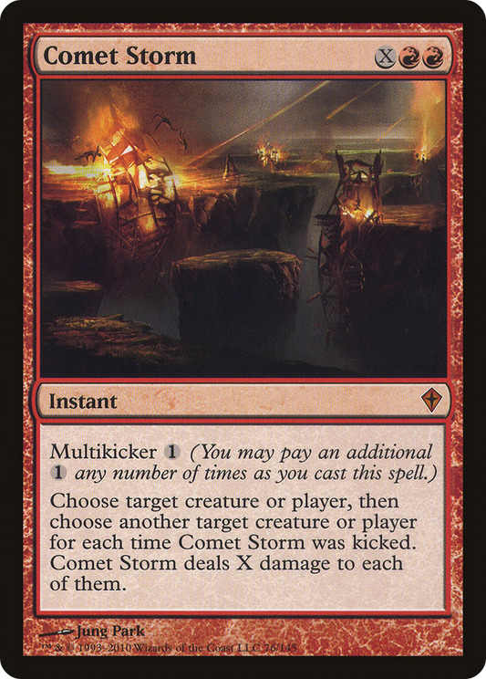Comet Storm [Worldwake] Foil