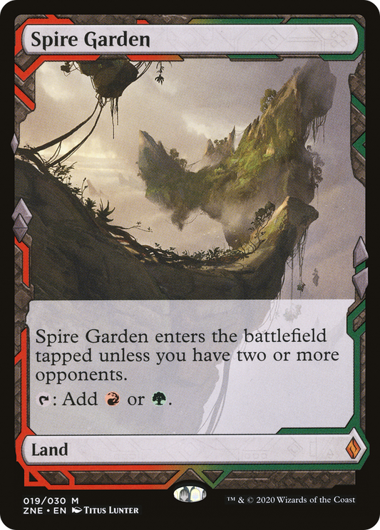 Spire Garden (Expeditions) [Zendikar Rising Expeditions] Foil