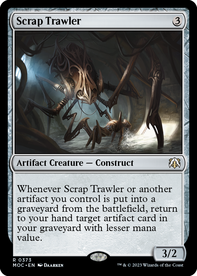 Scrap Trawler [March of the Machine Commander] | Silver Goblin