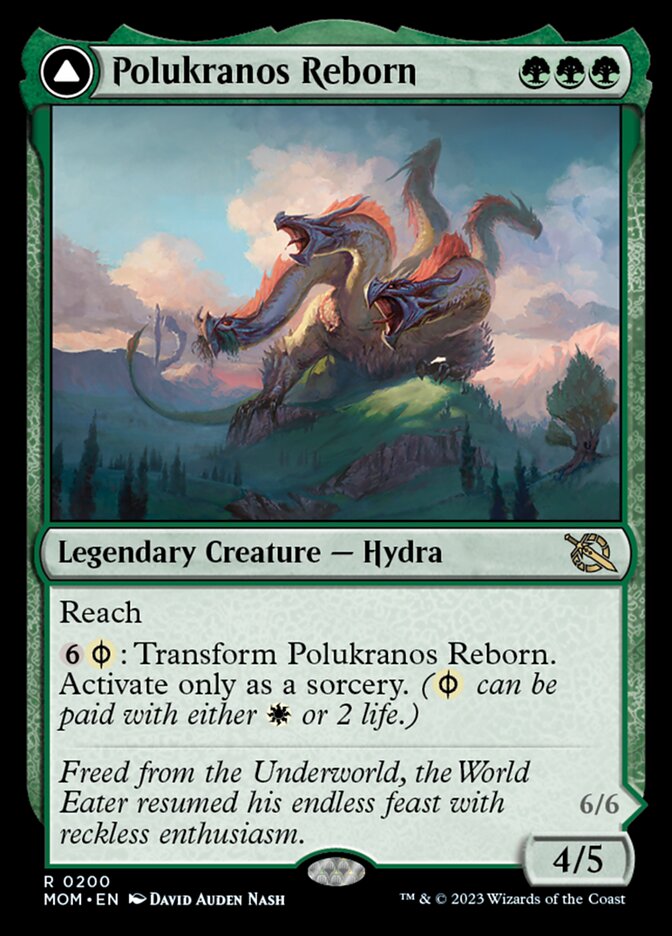Polukranos Reborn // Polukranos, Engine of Ruin [March of the Machine] Foil