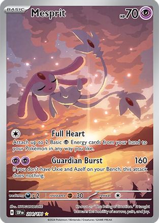 Mesprit (204/191) [Scarlet & Violet: Surging Sparks] | Silver Goblin