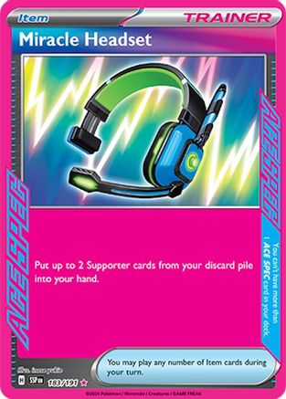 Miracle Headset (183/191) [Scarlet & Violet: Surging Sparks]