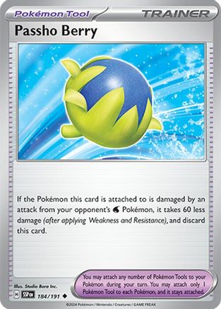 Passho Berry (184/191) [Scarlet & Violet: Surging Sparks] Reverse Holofoil