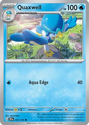 Quaxwell (051/191) [Scarlet & Violet: Surging Sparks] Reverse Holofoil