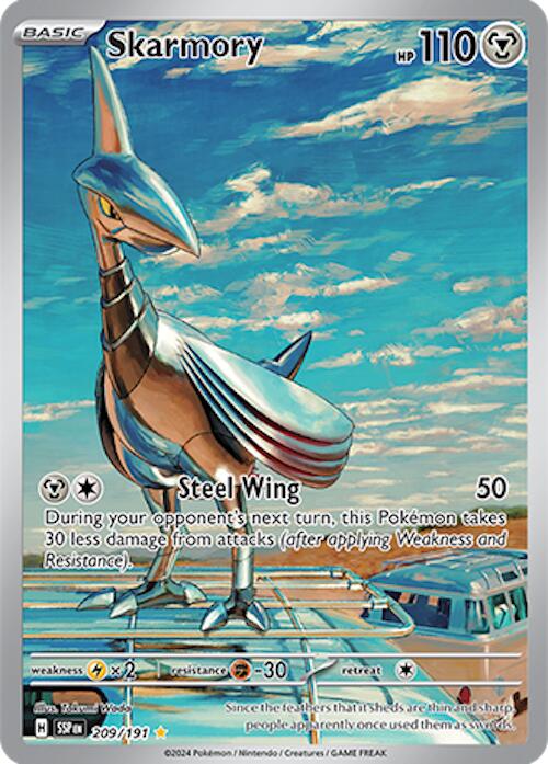 Skarmory (209/191) [Scarlet & Violet: Surging Sparks] | Silver Goblin