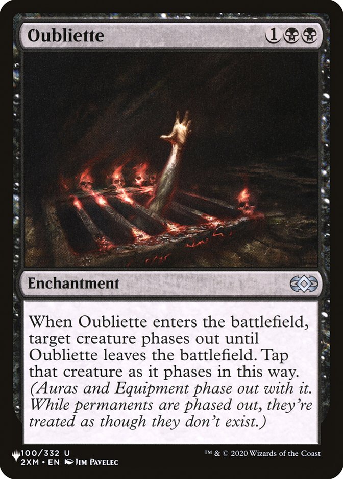 Oubliette [The List] | Silver Goblin