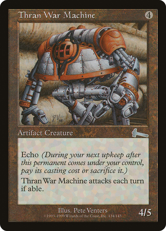 Thran War Machine [Urza's Legacy] Foil