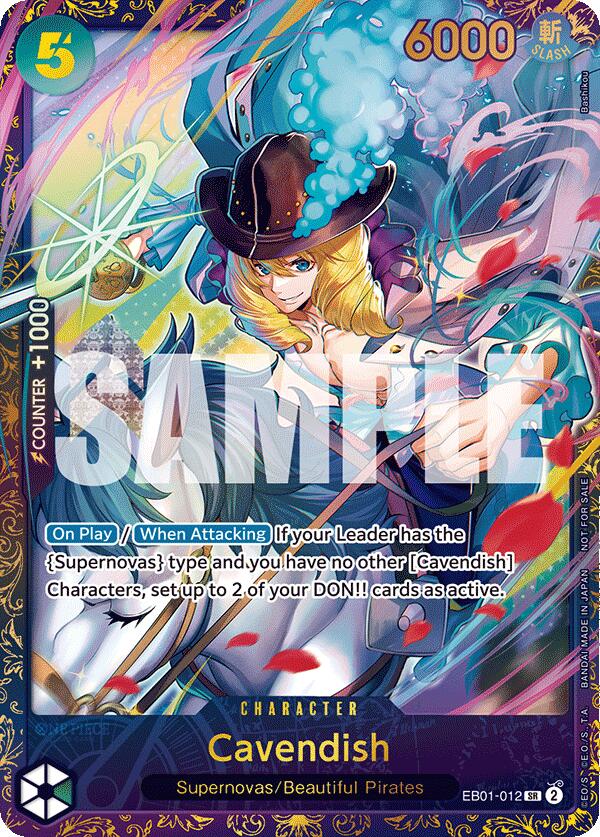 Cavendish (Treasure Cup 2024) [One Piece Promotion Cards] | Silver Goblin