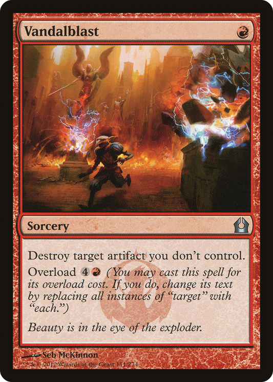 Vandalblast [Return to Ravnica] Foil