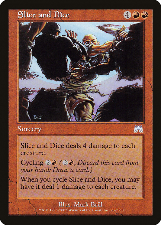 Slice and Dice [Onslaught] Foil