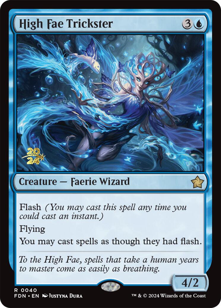 High Fae Trickster [Foundations Prerelease Promos] | Silver Goblin