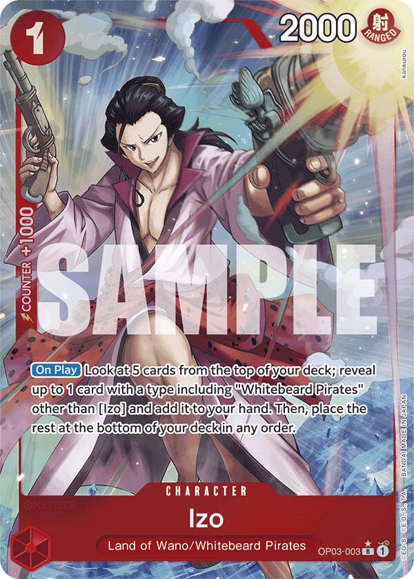 Izo (OP03-003) (Full Art) Foil (OP03-003) - Premium Booster -The Best-