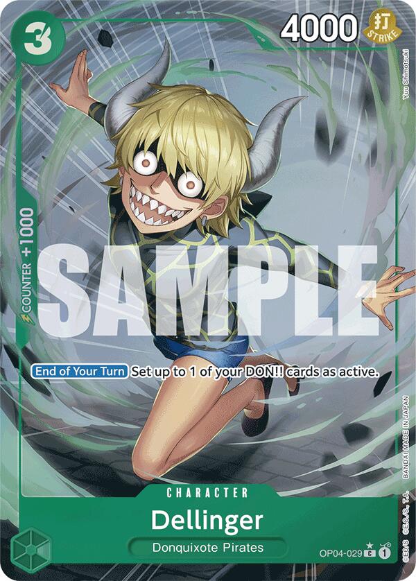 Dellinger (Full Art) [Premium Booster] | Silver Goblin