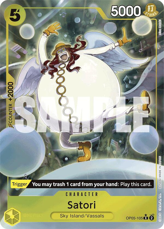 Satori (Full Art) Foil (OP05-105) - Premium Booster -The Best-