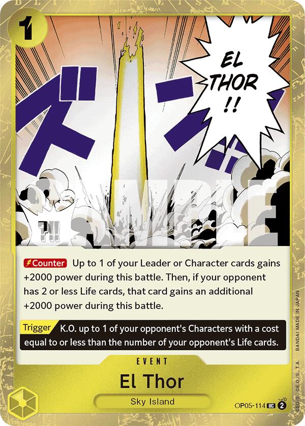 El Thor [Premium Booster] | Silver Goblin