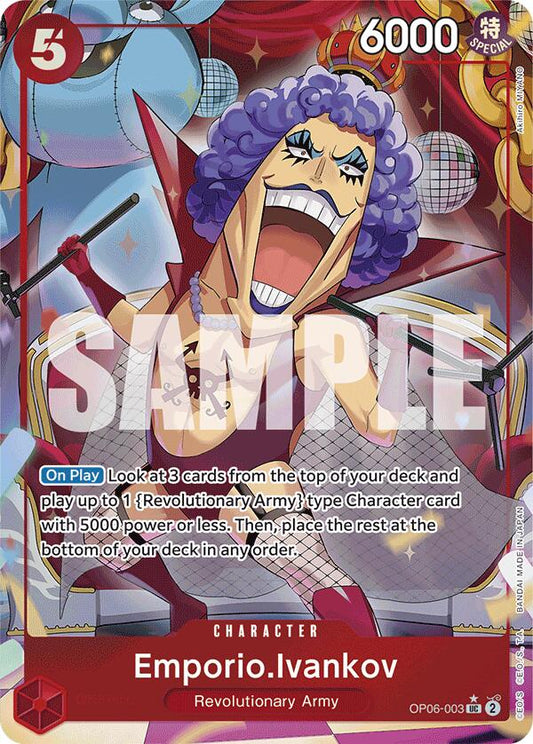 Emporio.Ivankov (Full Art) (OP06-003) - Premium Booster -The Best- Foil