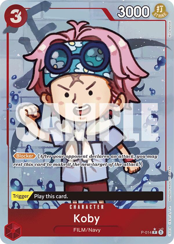 Koby (Full Art) Foil (P-014) - Premium Booster -The Best-