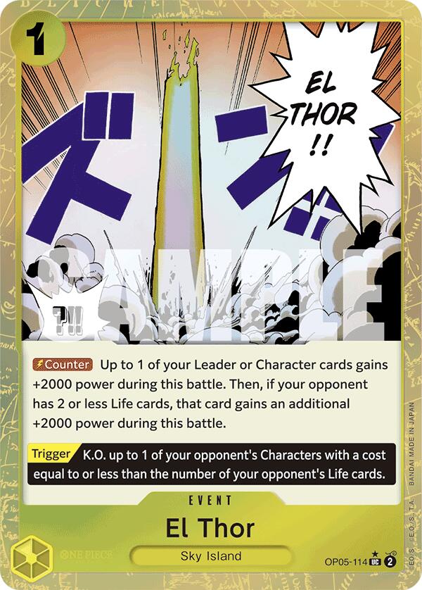 El Thor (Textured Foil) [Premium Booster -The Best-] | Silver Goblin