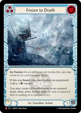 Frozen to Death (AJV020) Rainbow Foil - Armory Deck: Jarl Vetreidi