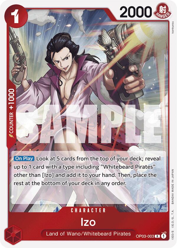 Izo (OP03-003) (Reprint) [Premium Booster -The Best-] | Silver Goblin