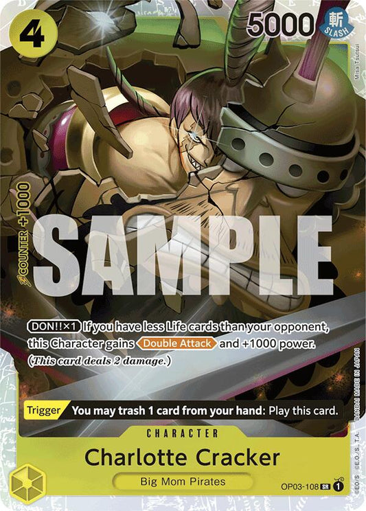 Charlotte Cracker (Reprint) Foil (OP03-108) - Premium Booster -The Best-