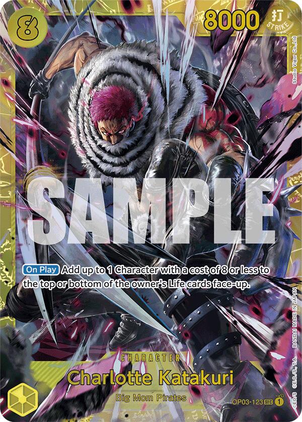 Charlotte Katakuri (Reprint) Foil (OP03-123) - Premium Booster -The Best-