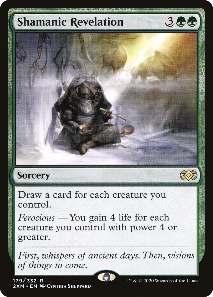 Shamanic Revelation (179) Foil - Double Masters