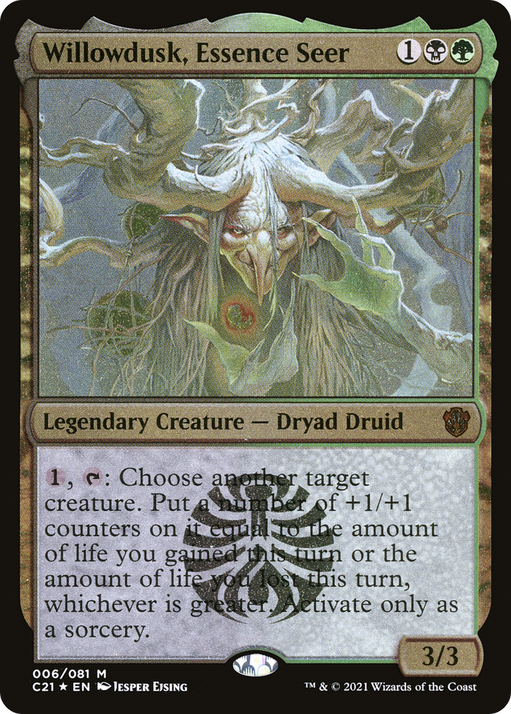 Willowdusk, Essence Seer (Display Commander) [Commander 2021]