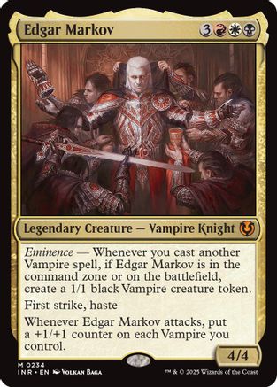 Edgar Markov (INR234)  - Innistrad Remastered | Silver Goblin