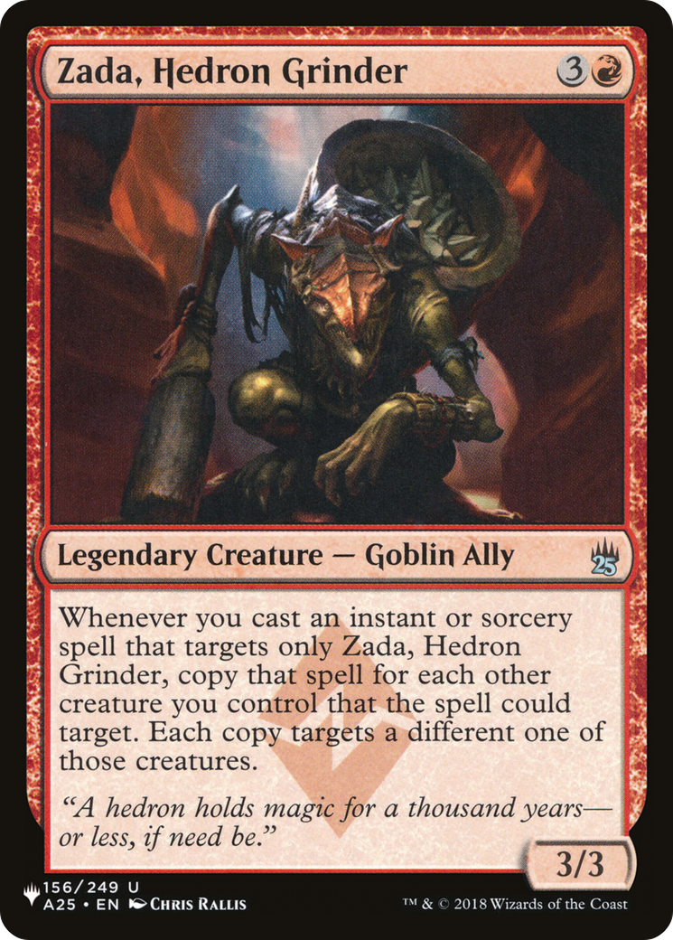 Zada, Hedron Grinder [The List Reprints] | Silver Goblin