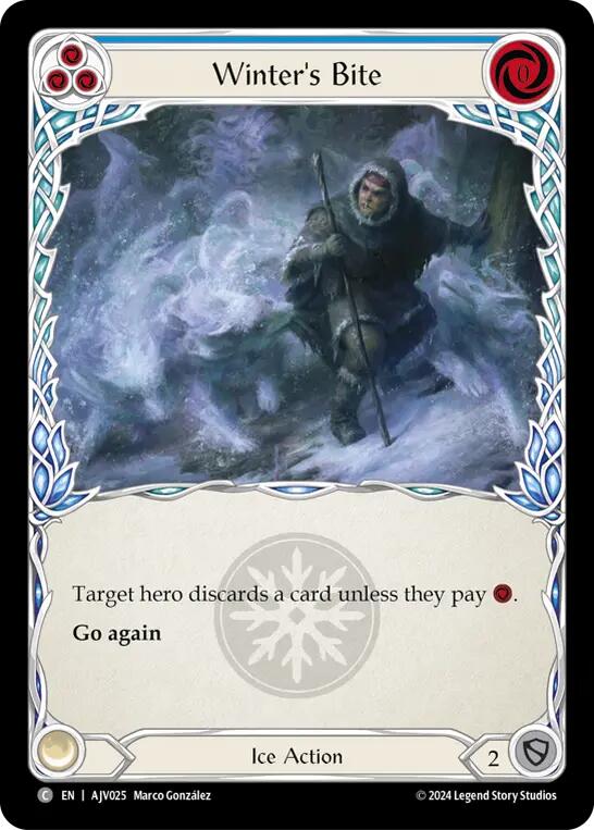 Winter's Bite (Blue) [AJV025] (Armory Deck: Jarl Vetreidi) | Silver Goblin