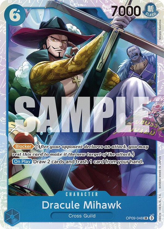 Dracule Mihawk Foil (OP09-048) - Emperors in the New World