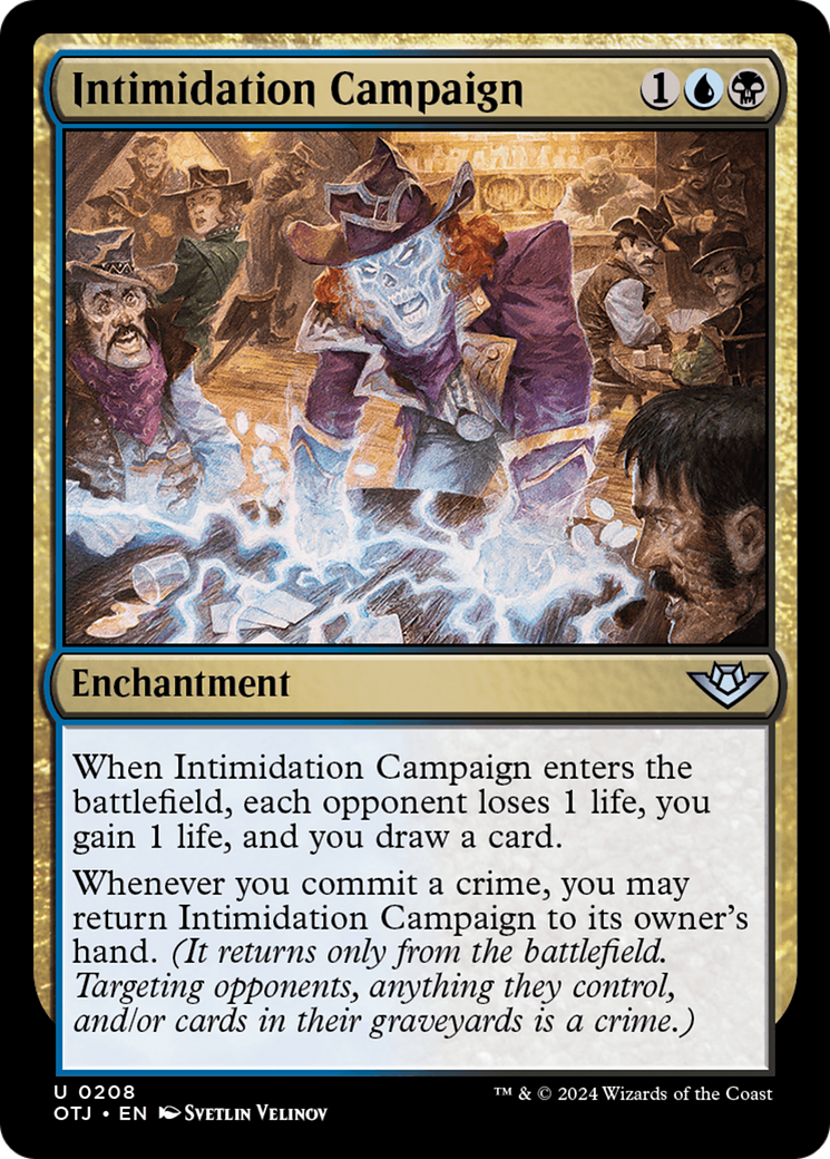 Intimidation Campaign [Outlaws of Thunder Junction] Foil