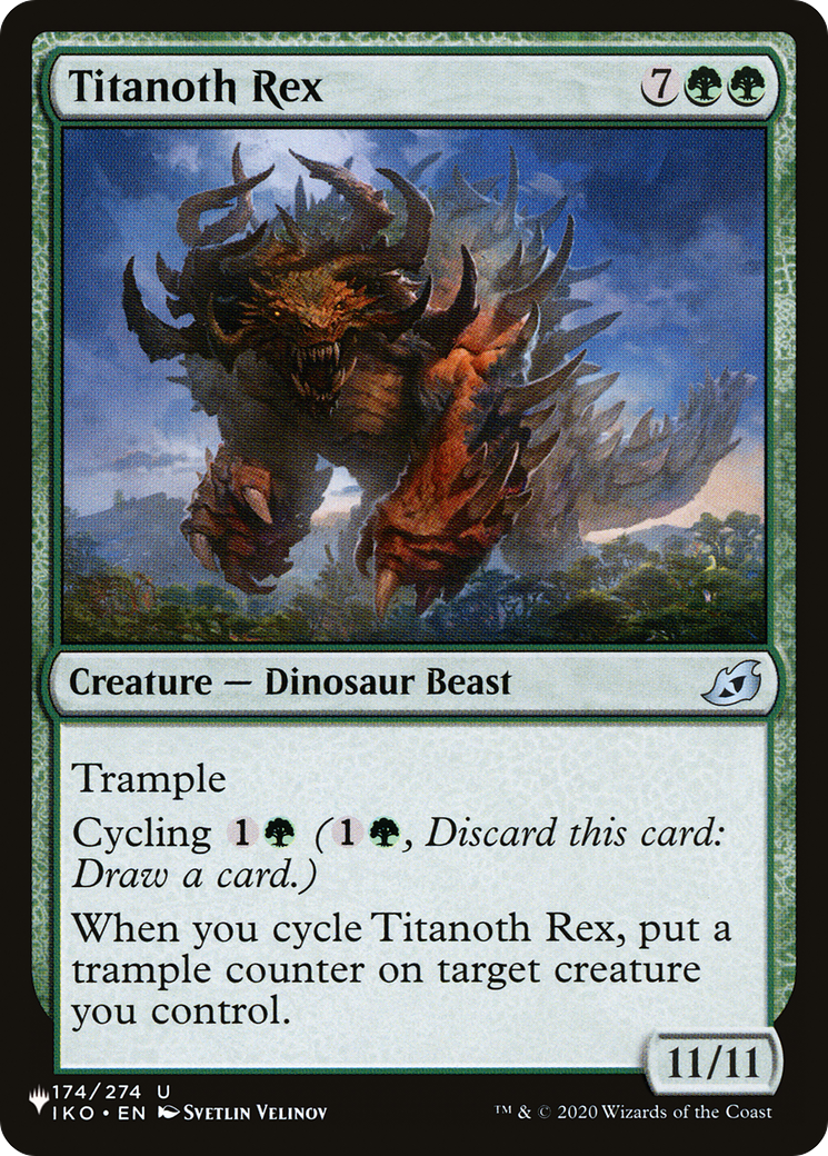 Titanoth Rex [The List] | Silver Goblin